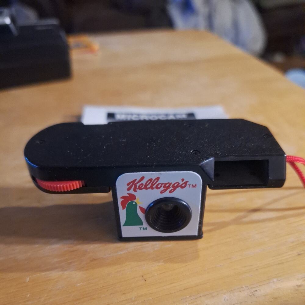 Vintage 1990s Kellogg's Corn Flakes Microcam Camera Mini 110 Camera Promo